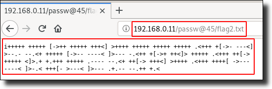 IMG: Content of flag2.txt